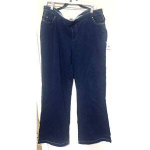 Pajama Jeans Bootcut Pull-On Stretch Comfort Pants XL Women's flare leg